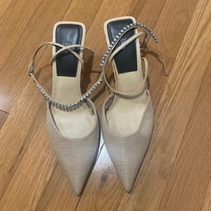 Nude Zara shoes